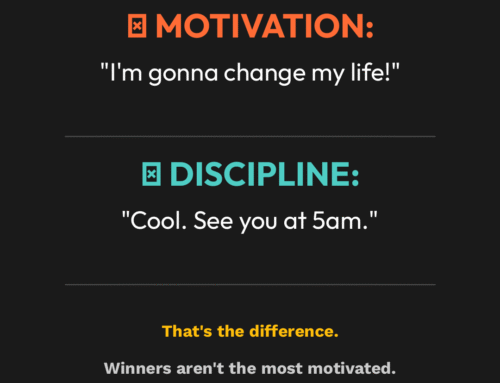🔥 Motivation Is the Spark. Discipline Is the Forge.